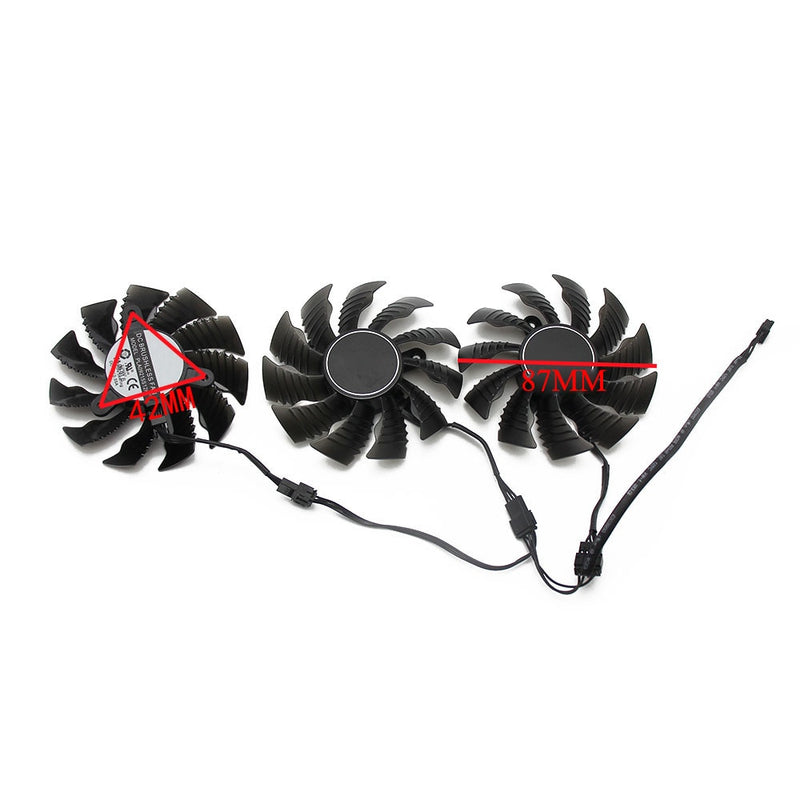 87MM PLA09215S12H 0.55A RTX 2070 2080 SUPER 2080 Ti For Gigabyte RTX 2070SUPER RTX2080 RTX2080Ti Graphics Card Fans