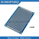 1 Stk. doppelseitige Lochrasterplatine/Prototypenplatine blau PCB 2*8cm 3*7cm 4*6cm 5*7cm 7*9cm 2.54mm