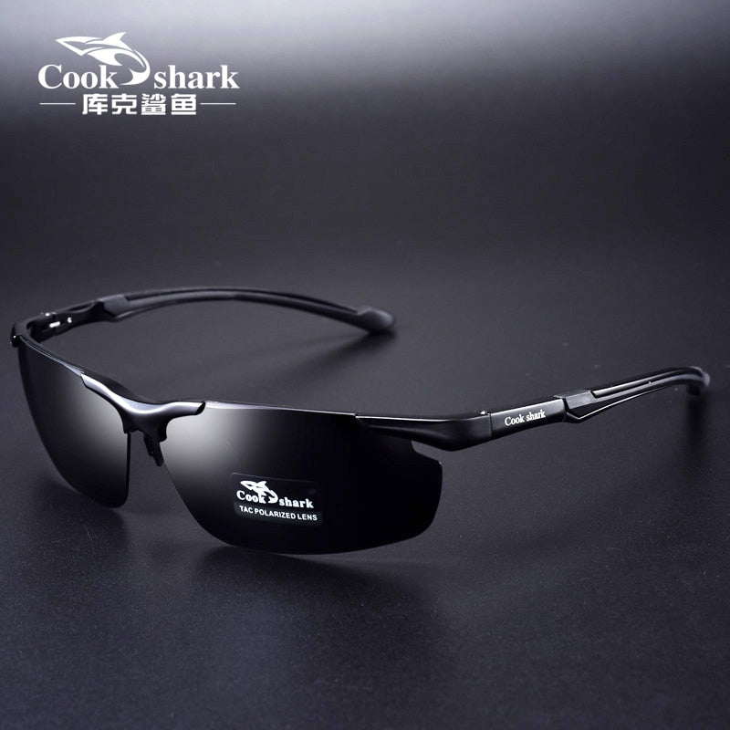 Cookshark 2020 new sunglasses men polarized sunglasses driving hipster glasses