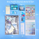 JIANWU Literary album series Tape sticker material paper set Simple   Decoration basics journal ins Writable diary
