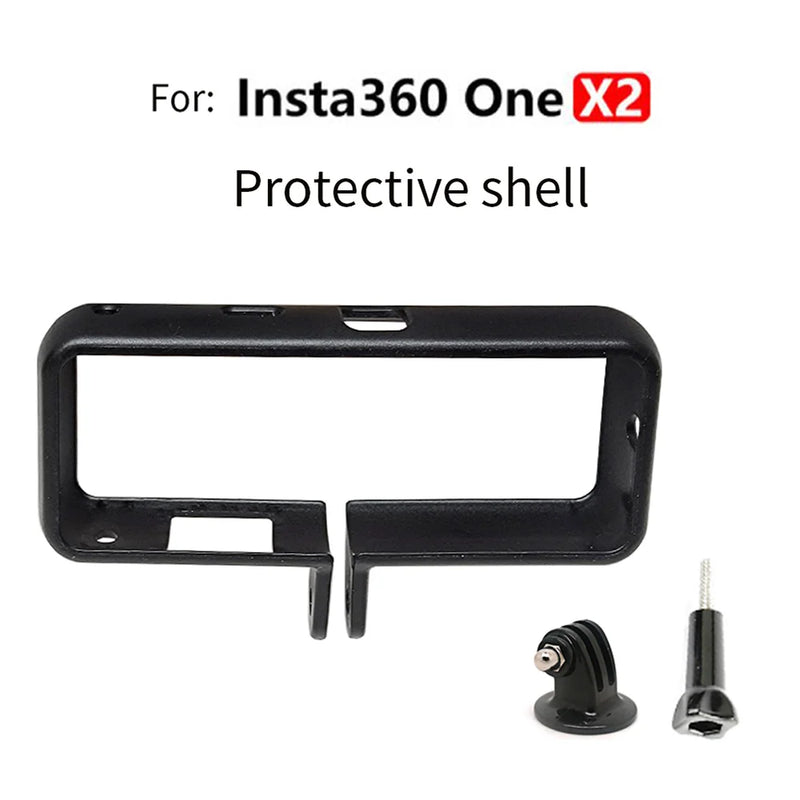 Insta360 X4 X3 ONE X2 Precise Hole Full Protective Cage Camera Housing Case Frame for Insta360 ONE X2 X3 X4 Panoramic Camera