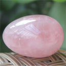 Natural Pink Rose Quartz Crystal Egg Ball Magic Sphere Healing Kegel Exercis Stone