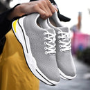 YEINSHAARS Men Heightening Shoes Elevator Shoes Height Increase Shoes for Men Casual Height Shoes Insole 8CM Black Shoes