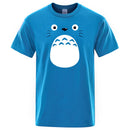 Japanese t-shirt men Anime Spirited Away tshirt Totoro t shirts Miyazaki Hayao cartoon clothes Studio Ghibli Harajuku Tops Tees
