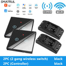 SMATRUL Tuya Smart App WiFi Touch Switch Light Wall Panel RF 433Mhz Remote DIY Relay Breaker Module Home Google Alexa 220V