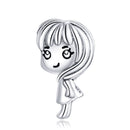 WOSTU Neues Design 925 Sterling Silber Familie Perlen Charms Passend für Original Armband Anhänger Mode DIY Schmuck