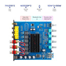 AIYIMA B01 Bluetooth 5.0 Subwoofer Digital Power Amplifier 50Wx2+100W TPA3116 Stereo 2.1 Sound Speaker Amplifier Audio USB Amp