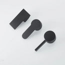 Kitchen Bathroom Hot Cold Faucet Switch Handle,35mm/40mm Black Gold Basin Mixer Tap Replacement Cover Shower Faucet Accessories