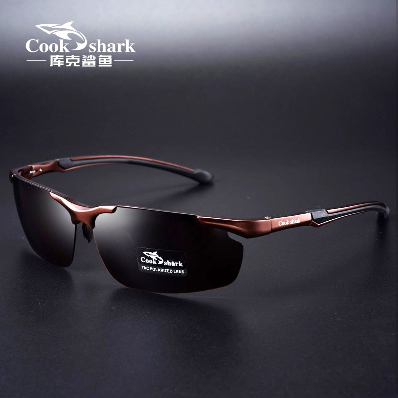 Cookshark 2020 new sunglasses men polarized sunglasses driving hipster glasses