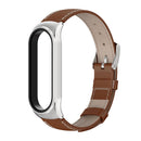 Mi Band 5 6 Strap for Xiaomi Mi Band 4 Bracelet Genuine Leather Wristband for Xiao Mi Miband 3 NFC Miband 5 Wrist Strap