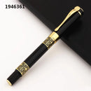High Quality Black Golden Carving Mahogany Business Office  Fountain Pen School Student  Supplies New  Ink pen ink pen