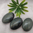1pcs  Natural Peacock Eye Stone Green Malachite Palm Stone Raw Gemstone Crystal Meditation Healing Energy Mineral