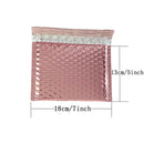 50 PCS/Lot Rose Gold Plastic Bubble Envelopes Bags,  Padded Shipping Envelope, Waterproof Bubble Bags