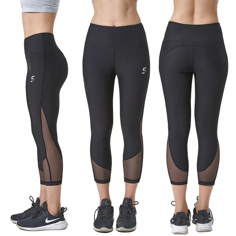 Women Yoga Compression Leggings Sport Seamless High Waist Elastic Pants for Women Running Tights Fitness Workout Yoga Sweatpants