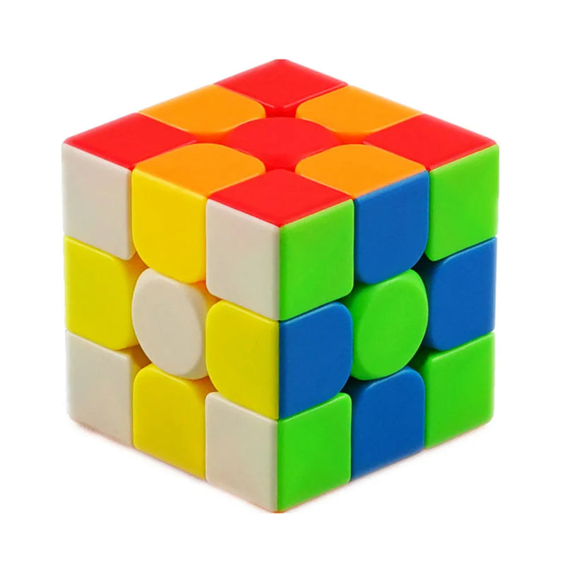 Moyu Cubing Classroom Meilong 3/3C 3x3 Magic Stickerless 3 Layers Speed Cube Professional Puzzle Toys For Children