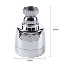 Kitchen Bent Water Saving Tap Aerator Rotatable 360 Diffuser Faucet Nozzle Filter Water Filter Swivel Head Bath Faucet Bubbler