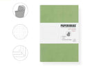 Candy Color Soft Pu-Leder Bullet Dotted Notizbuch A5 5.5x8.3" 94 Blatt Punktraster Notizbuch Tagebuch Schulbedarf