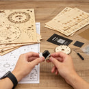 The Kinematic Carousel | Architectural Wooden Music Box
