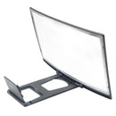 12 Inches 3D Hd Mobile Phone Screen Magnifier Movie Video Amplifier Holder Enlarger Screen Smart Phones Magnifying Bracket  ABS