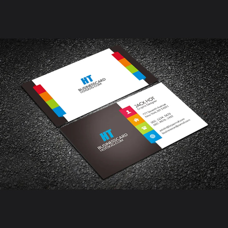 1000PCS  Custom 300gms logo printing of business card, double-sided and full-color printing