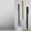 BeiFa Metal Rotating Gel Pen Sign Pens 0.5MM Black Ink Business Pучка Caneta Smooth Writing for Office School Supplies