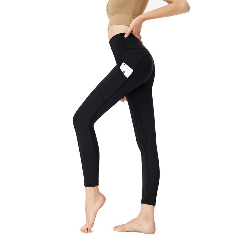 Women Yoga Compression Leggings Sport Seamless High Waist Elastic Pants for Women Running Tights Fitness Workout Yoga Sweatpants