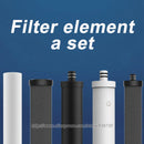 0,01 μm Edelstahl Ultrafiltrations-Unter-Spülbecken-Wasserfiltersystem, reduziert 99,99 % Chlor, schlechten Geschmack und Geruch