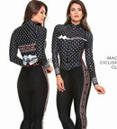 Women's Long sleeve Pro Team Triathlon Suit Cycling Jersey Skinsuit Jumpsuit Maillot Cycling Ropa ciclismo set pink gel