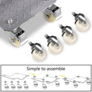 SucceBuy Vehicle Positioning Wheel Dollies 680Kg Per Dolly 2Pcs Car Wheel Dollies Car Skate Dolly Van Positioning Garage Jack