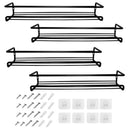 Wall Mount Spice Rack Organizer for Cabinet Spice Shelf  Seasoning Organizer Pantry Door Organizer Spice Storage