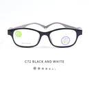 SECG Optical Children Glasses Frame TR90 Silicone Glasses Children Flexible Protective Kids Glasses Diopter Eyeglasses Rubber
