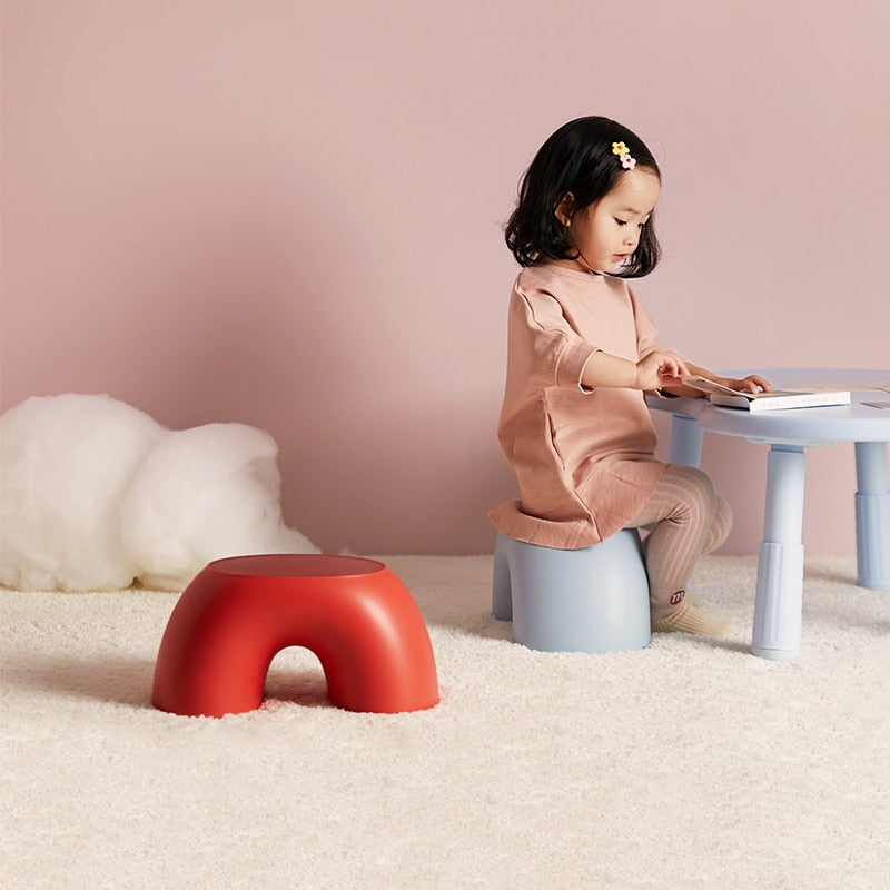 Stool, Foot Board, Chair, Sofa, Children's Home, Living Room Furniture, Rainbow Shape, Baby Gift, Interior Decoration