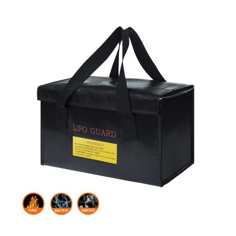 Fireproof RC LiPo Battery Safety Bag Safe Guard Charge Sack 20x170x28mm For RC Battery Charging