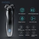 ENCHEN Blackstone3 Electric Shaver 3D Triple Blade Floating Razor Shaving Machine Washable USB Rechargeable Beard Trimmer New