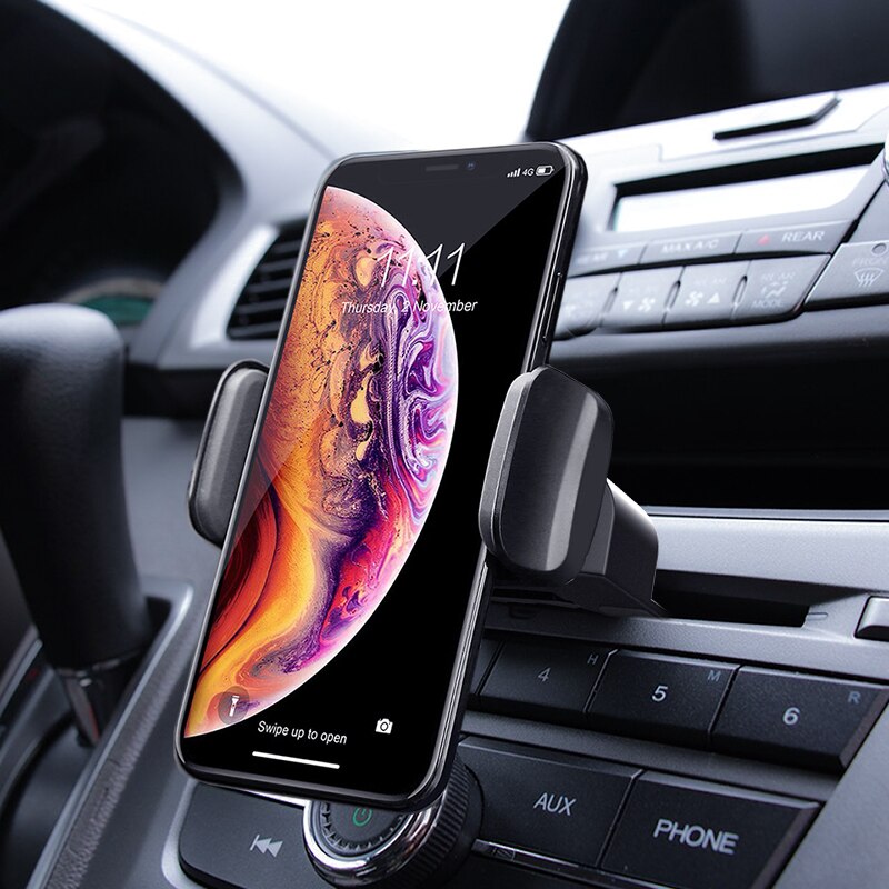 Car Phone Stand CD Slot Mount Phone Holder for iPhone XS X 8 7 Huawei Universal Holder Stand Clip Cell Mobile Holder Stand GPS