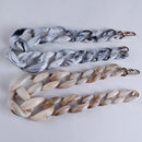 Statement Acrylic Long Chain Necklace For Women Bohemian Big Chunky Chain Link Necklaces Pendants Fashion Women Jewelry Gifts