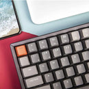 Keychron K2 C V2 Wireless Bluetooth USB Mechanical Keyboard Aluminum Frame, Compact 84 Keys RGB Backlight N-Key Rollover