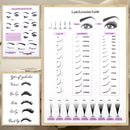 Eyelash decoration painting salon store decoration Eyelash extension technician instruction poster Wall Art Picture Decor