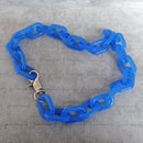 FishSheep Fashion Neon Color Acrylic Chain Necklace For Men Women Harajuku Punk Resin Big Choker Necklace 2020 Fashion Jewelry