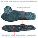 Orthopädische Einlegesohlen Magnetfeldtherapie-Einlegesohlen für Schuhe Fußgewölbestütze Fußmagnet Reflexzonenmassage Akupunktur Schmerzlinderung Schuheinlagen