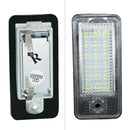 2pcs Canbus car License Plate Light LED White Rear License Tag Lights Direct Replacement 2 Year Warranty For Audi A3 8p A4 B6 B7
