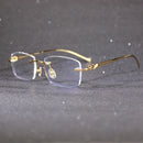 Clear Glasses Frame for Women and Men Carter Eyewear on Reading Computer  Eyeglasses Transparent Panther Decoration Accessories