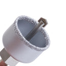 Free shipping 9pcs/set 22mm-73mm carbide alloy hole saw drill bit set tile marble glass ceramic hole cutter power tool drill bit