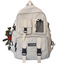 Frauen Junge Nylon Rucksack Reise Mesh Weibliche Studentin College Schultasche Männer Mädchen Cooler Laptop Rucksack Männliche Mode Büchertaschen Dame
