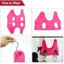 Soft Dog Cat Hammock Helper Harness Small Medium Dogs Cats Restraint Bag Convenient Pet Grooming Tool for Bathing Nail Trimming