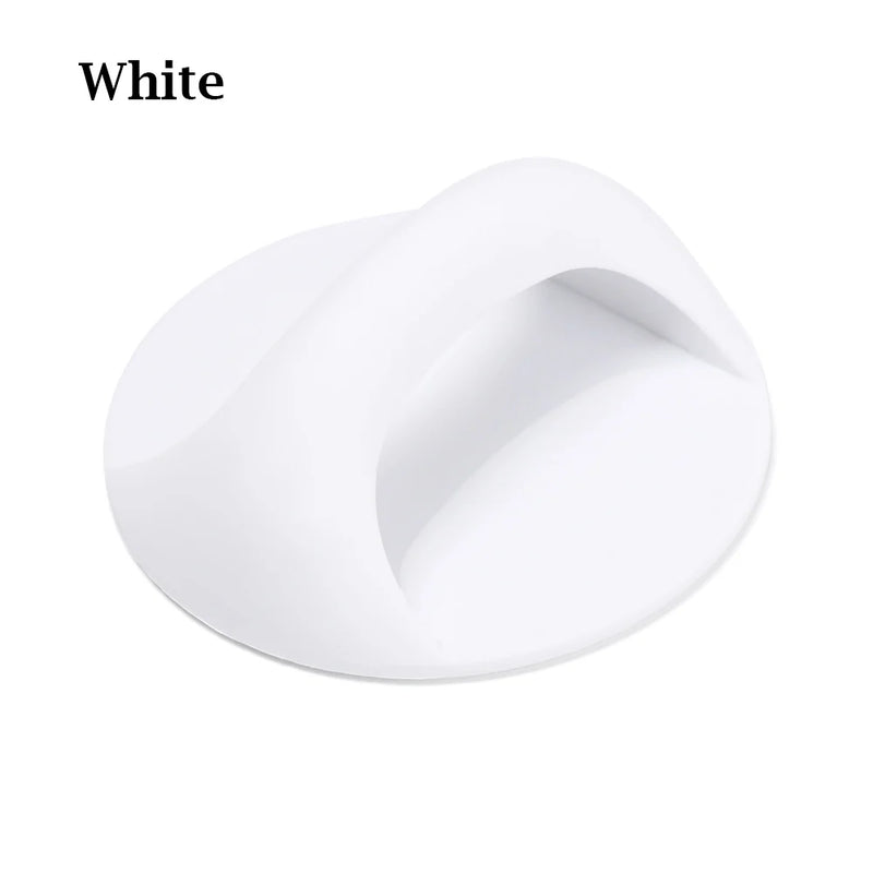 Round Auxiliary Knobs Cabinet Suction Cup Handle Window Sliding Door Self-adhesive Wardrobe Pulls Refrigerator Handle