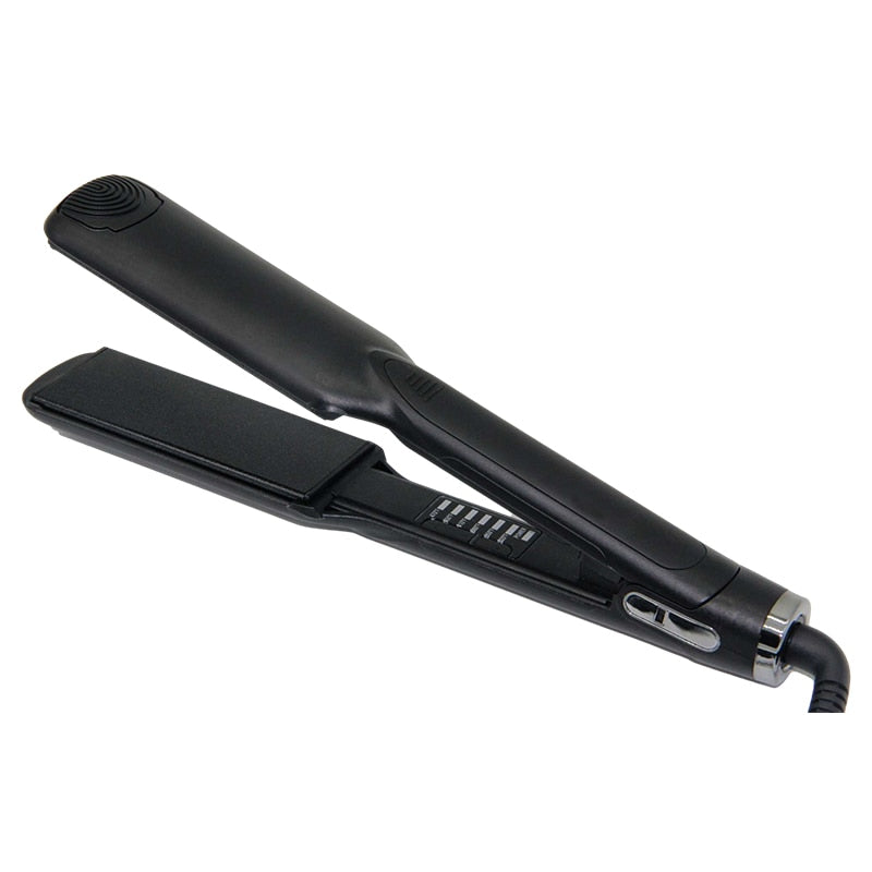 Professional Hair Straightener Curler Titanium Ceramic Heating Plate Flat Iron Hair Styling Curling Iron hair Straighting