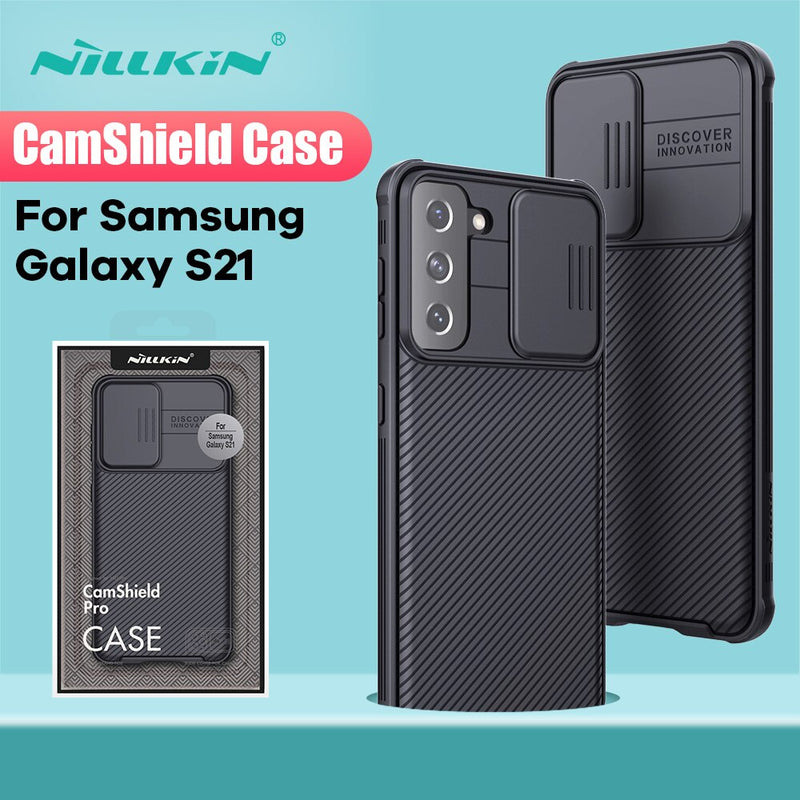 For Samsung Galaxy S21Ultra Case NILLKIN CamShield Case Slide Camera Protection Back Cover For Samsung Galaxy S22 Ultra