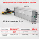 Ebike Controller 24V 36V 48V 250W 350W 500W 750W 1000W 1500W Brushless 6 9 12 18 Mosfet KT Controller Electric bike Accessorice
