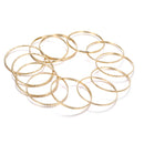 12pcs Punk Curb Cuban Chain Bracelets Set for Women Miami Boho Thick Gold Color Charm Bracelets Bangles Fashion Jewelry